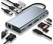 Type C 11 In 1 ZR44 Hdtv Multifunction Adapter - 1