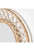 GRINSBOL Rattan 55 cm Duvar Aynası Dekorasyon thumbnail 3