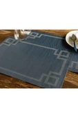 English Home Carline Pvc 4'lü Amerikan Servis 30x45 Cm Lacivert - 2