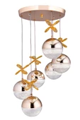 ROSALİ 6 TOP  GOLD AVİZE - 2
