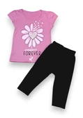 Forever Kız Çocuk Taytlı Takım - 2