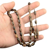 Kapsül Kesim 11x7 mm Kafur Ağacı Sistem Püsküllü Tesbih thumbnail 1