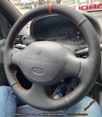 Clio 2 Araca Özel Direksiyon Kılıfı (Noktalı Soft Yüzüklü) thumbnail 2