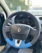 Renault Fluence Tuşsuz Araca Özel Direksiyon Kılıfı (MAVİ NOKTA DÜZ ) thumbnail 2