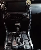 Honda Civic FC5 FK7 2016 - 2021 için karbon Fiber Vites Çerçevesi  sağ ve sol direkler TEK PARÇA - 6