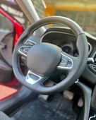 Megane 4 İcon Araca Özel Direksiyon Kılıfı (SOFT NOKTA KARBON KREM İP) thumbnail 2