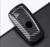 Bmw 1 3 5 7 Seri X1 X3 X4 X5 F10 F15 F16 F20 F30 F18 F25 M3 M4 E34 Karbon Anahtar Koruma Kılıfı thumbnail 1