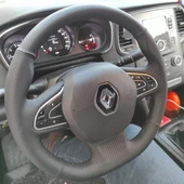 Megane 4 Araca Özel Direksiyon Kılıfı KARBON NOKTA thumbnail 2
