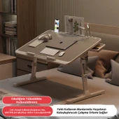 TechTic Çok Amaçlı Yükseklik Ayarlı Fanlı Laptop Standı Katlanabilir Soğutuculu Notebook Sehpası - 4