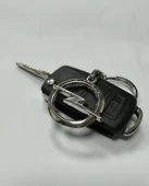 Opel 3D Gümüş Renk Oto Anahtarlık thumbnail 2
