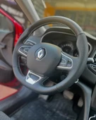 Renault Megane 4 İcon Araca Özel Direksiyon Kılıfı (SOFT NOKTA KARBON KREM İP) thumbnail 6