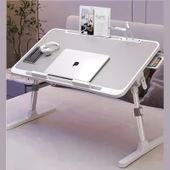 TechTic Çok Amaçlı Yükseklik Ayarlı Fanlı Laptop Standı Katlanabilir Soğutuculu Notebook Sehpası - 9
