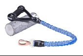 Dogness Anti-Shock Leash 63cm Mavi Köpek Gezdirme Kayışı Kordonu - 2