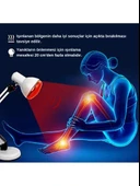 (5 Adet) 150W Kızılötesi (infrared) Isıtıcılı Fizik Tedavi Lambası (Kırmızı Işık) E27 (Kalın Duy) - 4
