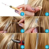 Hair Tinsel Saç Simi - HT19 thumbnail 4