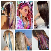 Hair Tinsel Saç Simi - HT03 thumbnail 2