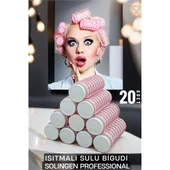 Isıtmalı Sulu Bigudi 2.5 cm 20 Adet Solingen Professional - 1
