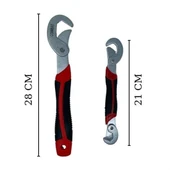 Çok Fonksiyonlu Ergonomik  Ayarlanabilir Büyük Küçük Akıllı Pense Anahtar 2li Set - 4