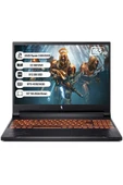 Acer Nitro V16 NH.QRVEY.004-32 R5 8645HS 32GB 512GB SSD RTX4050-6GB Freedos 165Hz 16'' Taşınabilir Bilgisayar - 1