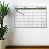 Manyetik Yapışkanlı Bir Aylık Program Planlayıcı Takvim 85x56 cm - 1