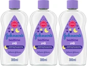Johnsons Baby Bebek Yağı 300ML Bedtime (Uyku Rutini) (3 Lü Set) - 1