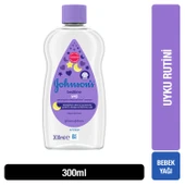 Johnsons Baby Bebek Yağı 300ML Bedtime (Uyku Rutini) (5 Li Set) - 3