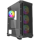 POWERBOOST 600W PB-PS7840B GAMING MID-TOWER PC KASASI - 1