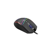 LENOVO LECOO MS106 USB RGB Led Aydınlatmalı 3200dpi Gaming Optic Siyah Mouse thumbnail 3