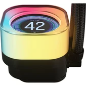 CORSAIR 240MM TITAN 240RX LCD CW-9061022-WW AM5-1851P  RGB SIVI SOĞUTMALI İŞLEMCİ FANI - 6