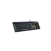 LENOVO LECOO KG1101 USB Q Trk RGB Led Aydınlatmalı Mekanik Siyah Gaming Klavye - 1
