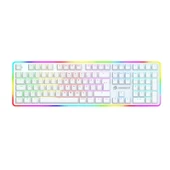 GameBooster G918 USB Q Trk RGB Mekanik Beyaz Gaming Klavye GB-G918R-WH thumbnail 2
