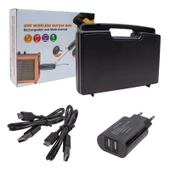 MAGICVOICE MV-19592 UHF GİTAR TİP KABLOSUZ MİKROFON ÜÇLÜ SET (4172) - 3