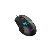 LENOVO LECOO MS130 USB RGB Led Aydınlatmalı 7200dpi Gaming Optic Siyah Mouse thumbnail 3