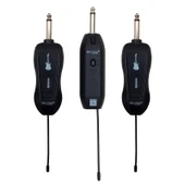 MAGICVOICE MV-19592 UHF GİTAR TİP KABLOSUZ MİKROFON ÜÇLÜ SET (4172) - 1