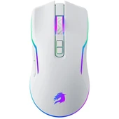 GameBooster M18 Inferno 2.4ghz RGB Aydınlatmalı Beyaz Profesyonel Gaming Mouse thumbnail 1