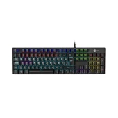 LENOVO LECOO KG1101 USB Q Trk RGB Led Aydınlatmalı Mekanik Siyah Gaming Klavye - 2