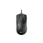 LENOVO LECOO MS109 USB RGB Led Aydınlatmalı 6400dpi Gaming Optic Siyah Mouse - 1