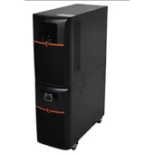 TUNÇMATİK 10KVA PowerUP ECO ONLINE 1/1F LCD EKRAN UPS 20x 12v 7amper thumbnail 1