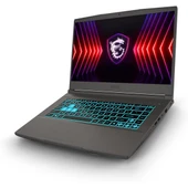 MSI 15.6" THIN 15 B12VE-1892XTR CORE i7 12650H 64GB- 1TB M2 NVME- 6GB RTX4050 FDOS - 4