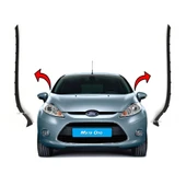 Ford Fiesta Ön Cam Çıta Fitil Takımı - Dış Kenar Direk Lastiği Sol Sağ [2008--2017] - 2