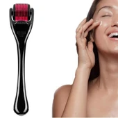 Cilt Yenileme ve Masaj Aleti 540 İğneli Dermoroller Titanyum 100 mm İğne Dermo Roller - 3