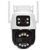 Ozmik CMR62 8MP 4K PTZ Wifi kamera 8X Zoom 12MP çift ekran  otomatik izleme CCTV gözetim kamera - 1