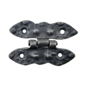 Antika Tarz Dekoratif Pirinç Bodur Menteşe - 75x50 mm, Oksit - 1