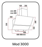 Alveus Chıef 614 Beyaz 3Lü Ankastre Set (Mod300-Gls640-Mfa614) - 6