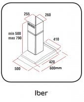 ALVEUS İBER SİYAH 2Lİ ANKASTRE SET (GLS 640 - İBER) - 3