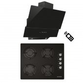 ALVEUS PURE SİYAH 2Lİ ANKASTRE SET (GLS 640 - MOD 3000) - 1