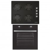 ALVEUS YAKAMOZ 2Lİ SİYAH ANKASTRE SET (GLS 640 - MFA 604 ) - 1