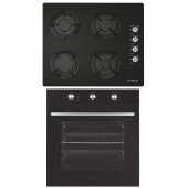 ALVEUS EMİRGAN 2Lİ SİYAH ANKASTRE SET(GLS 640 - MFA 614) - 1