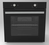 Alveus Mfa 604 Siyah Statik Ankastre Fırın - 1