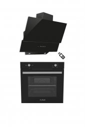 ALVEUS ŞELALE SİYAH 2Lİ ANKASTRE SET (MFA 604 - MOD 3000) - 1